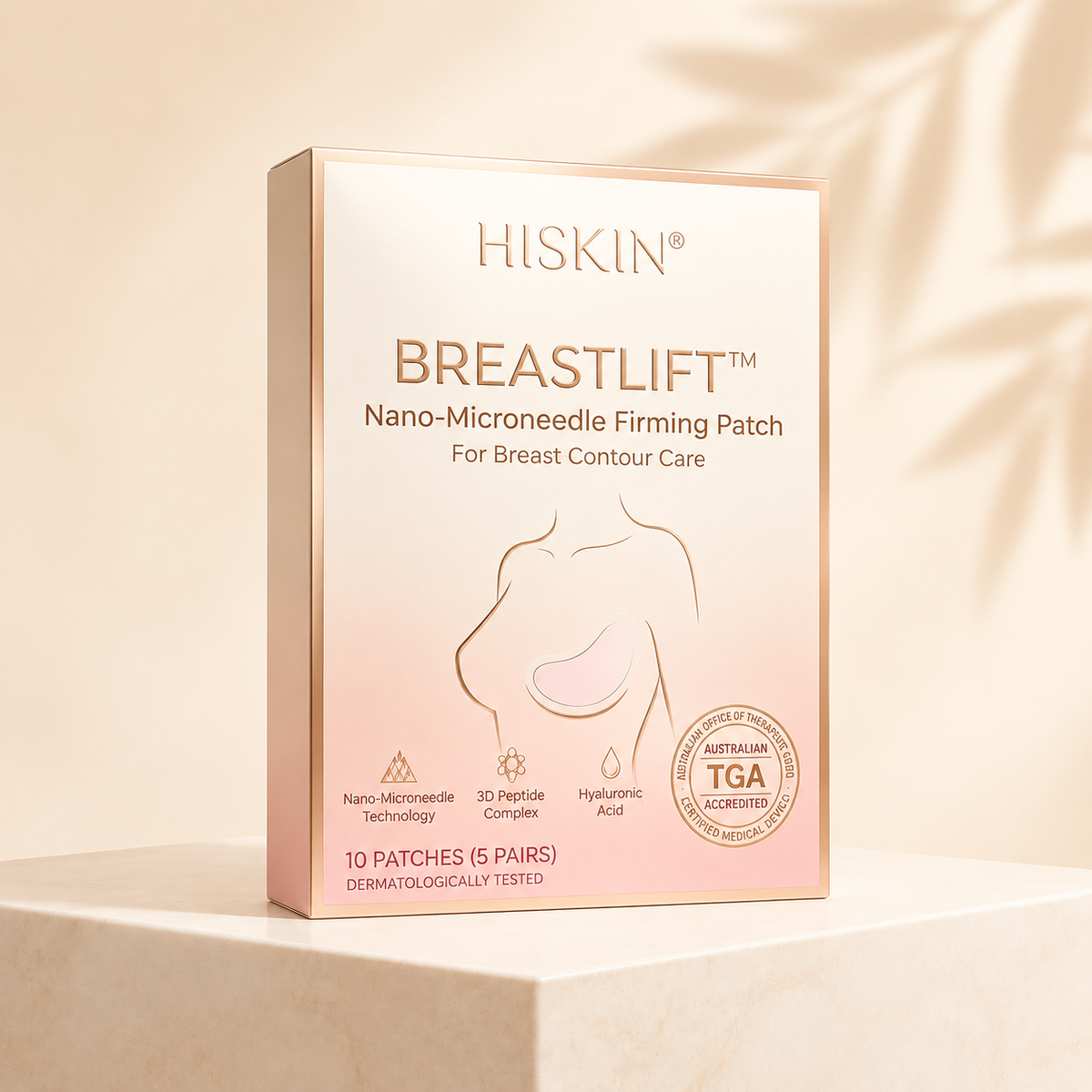 ❤️ Breast Firming👩⚕️ & Fuller-Looking Curves HISKIN® — Advanced Nano-Microneedle Patch for Targeted Care -1