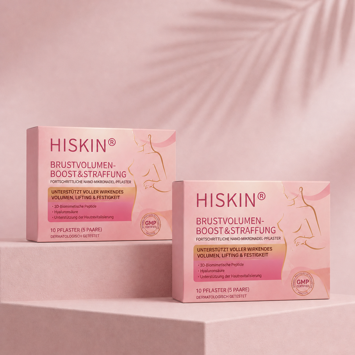 👩‍⚕️Brust-Straffung & Fülle HISKIN® & Fortgeschrittenes Nano-Mikronadel-Pflaster für gezielte