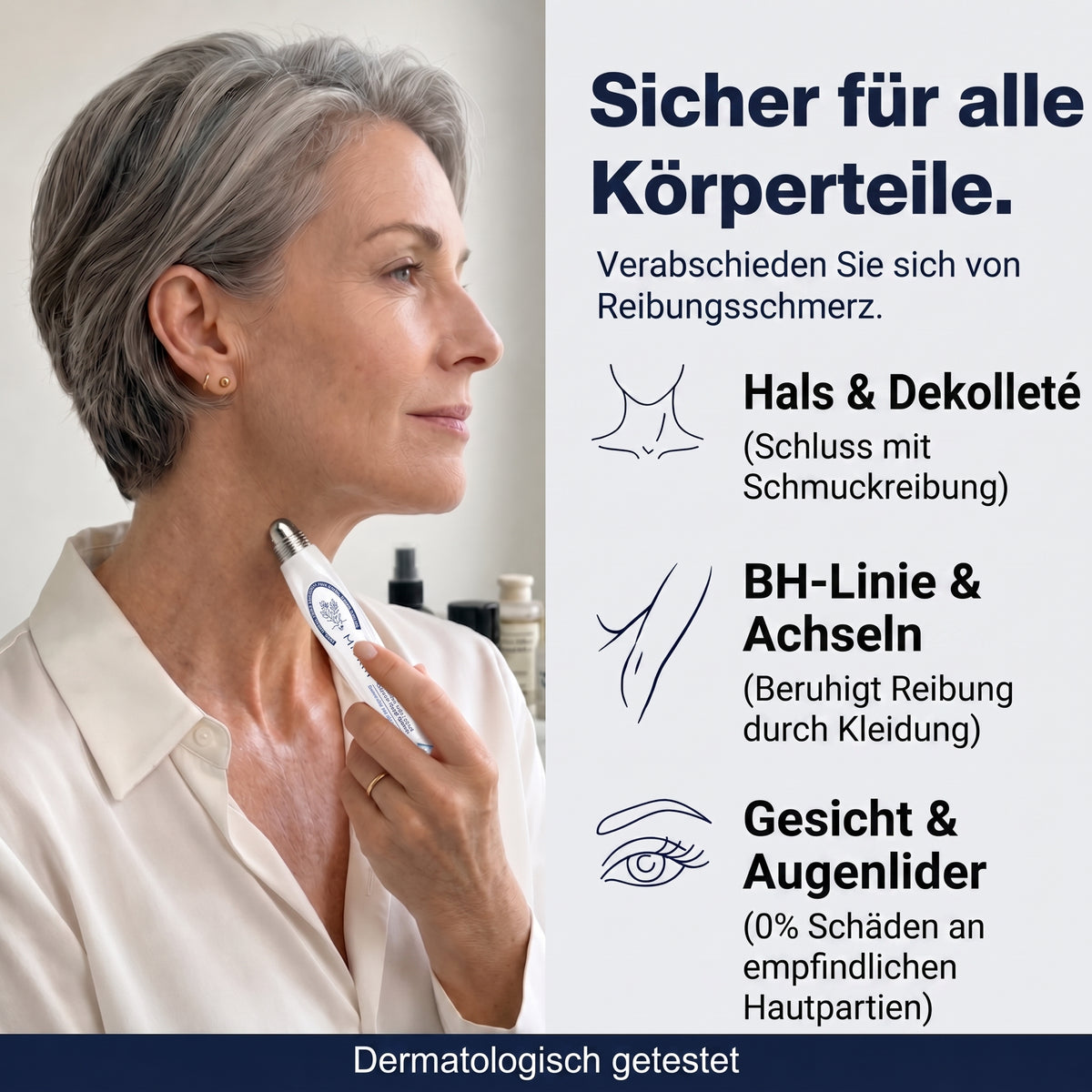 𝐇𝐈𝐒𝐊𝐈𝐍®👩‍⚕️ 7-Tage Skin Tag & Spot Eraser – Sanfte, präzise Pflege für sichtbare Hautunregelmäßigkeiten mit Roll-on-Applikator