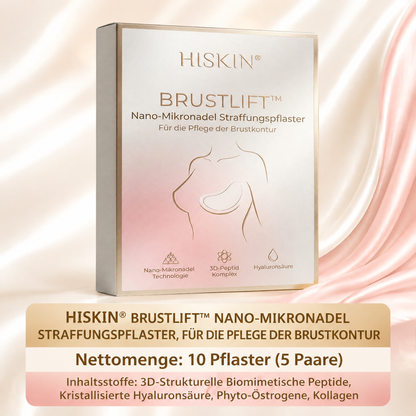 ❤️ Breast Firming👩‍⚕️ & Fuller-Looking Curves HISKIN® — Advanced Nano-Microneedle Patch for Targeted Care -1