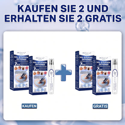 𝐇𝐈𝐒𝐊𝐈𝐍®👩‍⚕️ 7-Tage Skin Tag & Spot Eraser – Sanfte, präzise Pflege für sichtbare Hautunregelmäßigkeiten mit Roll-on-Applikator