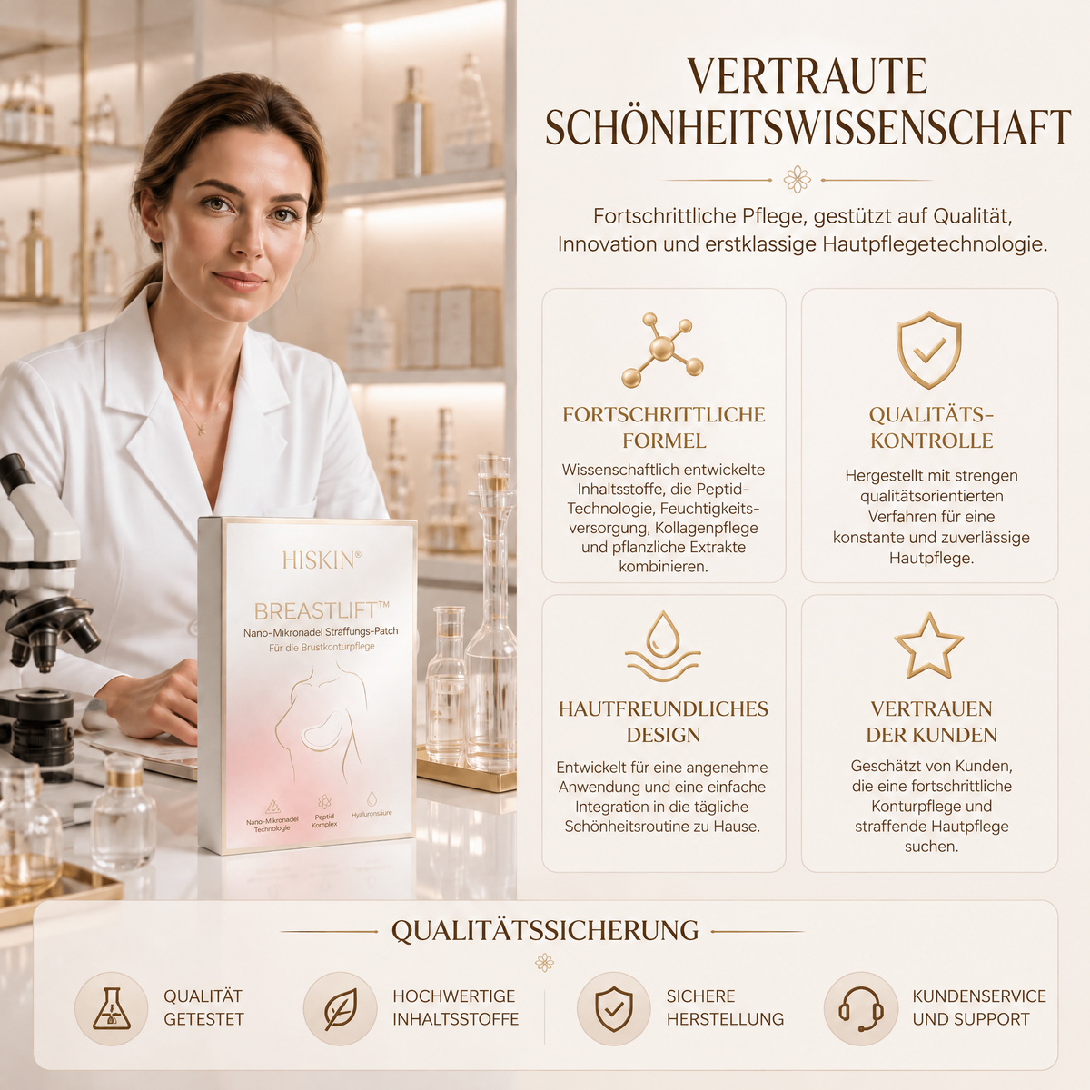 ❤️ Breast Firming👩‍⚕️ & Fuller-Looking Curves HISKIN® — Advanced Nano-Microneedle Patch for Targeted Care -1