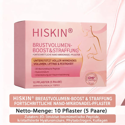 👩‍⚕️Brust-Straffung & Fülle HISKIN® & Fortgeschrittenes Nano-Mikronadel-Pflaster für gezielte