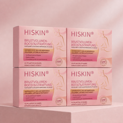 👩‍⚕️Brust-Straffung & Fülle HISKIN® & Fortgeschrittenes Nano-Mikronadel-Pflaster für gezielte