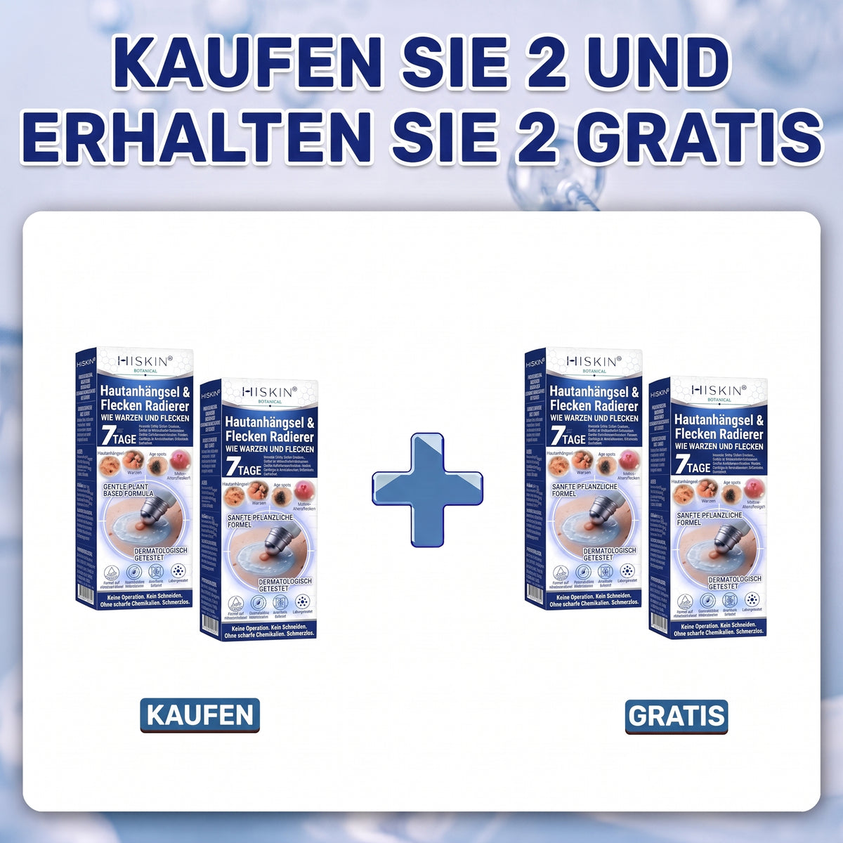 𝐇𝐈𝐒𝐊𝐈𝐍®👩‍⚕️ 7-Tage Skin Tag & Spot Eraser – Sanfte, präzise Pflege für sichtbare Hautunregelmäßigkeiten mit Roll-on-Applikator