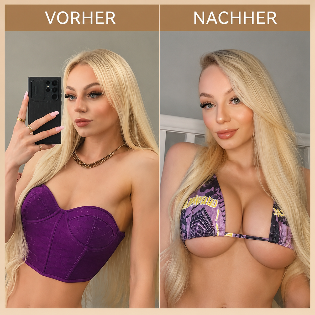 👩‍⚕️Brust-Straffung & Fülle HISKIN® & Fortgeschrittenes Nano-Mikronadel-Pflaster für gezielte
