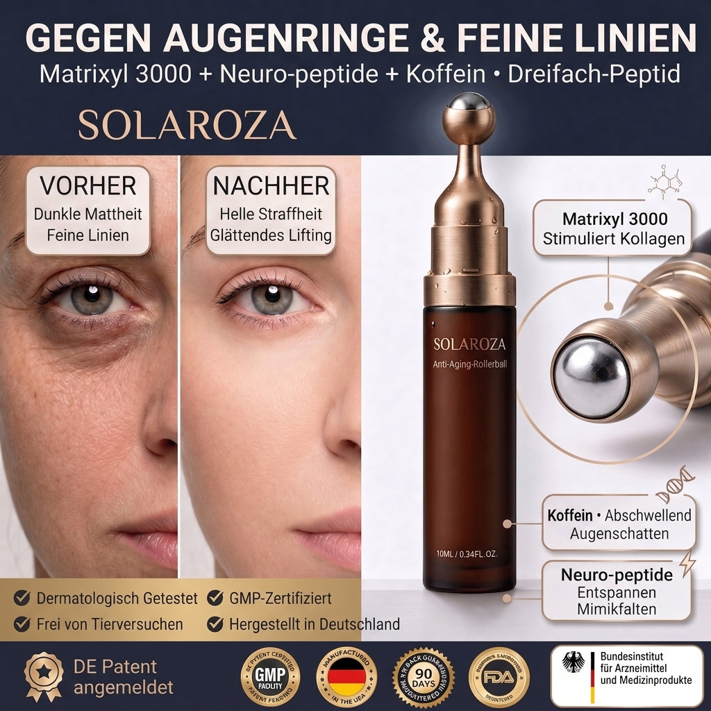 🔥New & Upgraded: Solaroza® 360° Ice-Cool Roller — Visibly reduces dark circles, puffiness, and fine lines in 7 days. Powered by Matrixyl 3000, Neuro-peptides, and Caffeine.