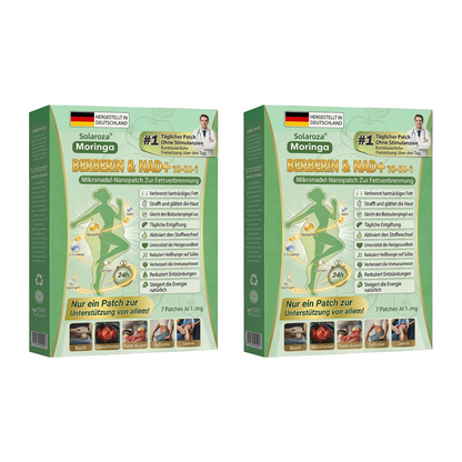 🎯Solaroza® Moringa & Berberin 10-in-1 Nano-Mikronadel-Pflaster