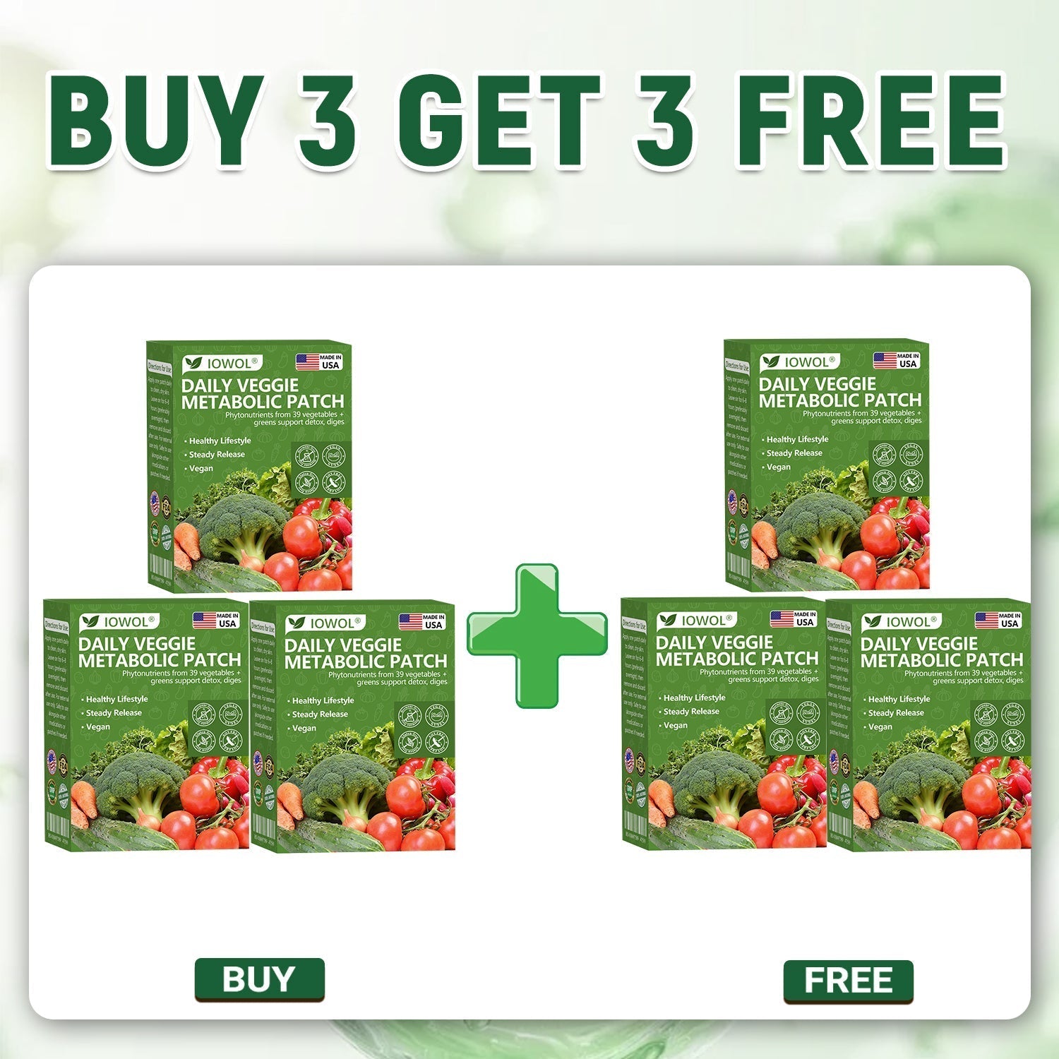 🔥6 Boxen – Kaufe 3 erhalte 3 gratis