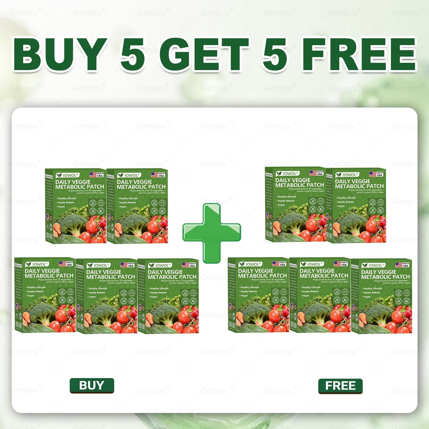 10 Boxen – Kaufe 5 erhalte 5 gratis