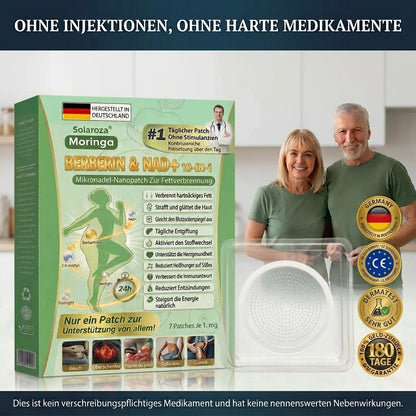 🎯Solaroza® Moringa & Berberin 10-in-1 Nano-Mikronadel-Pflaster