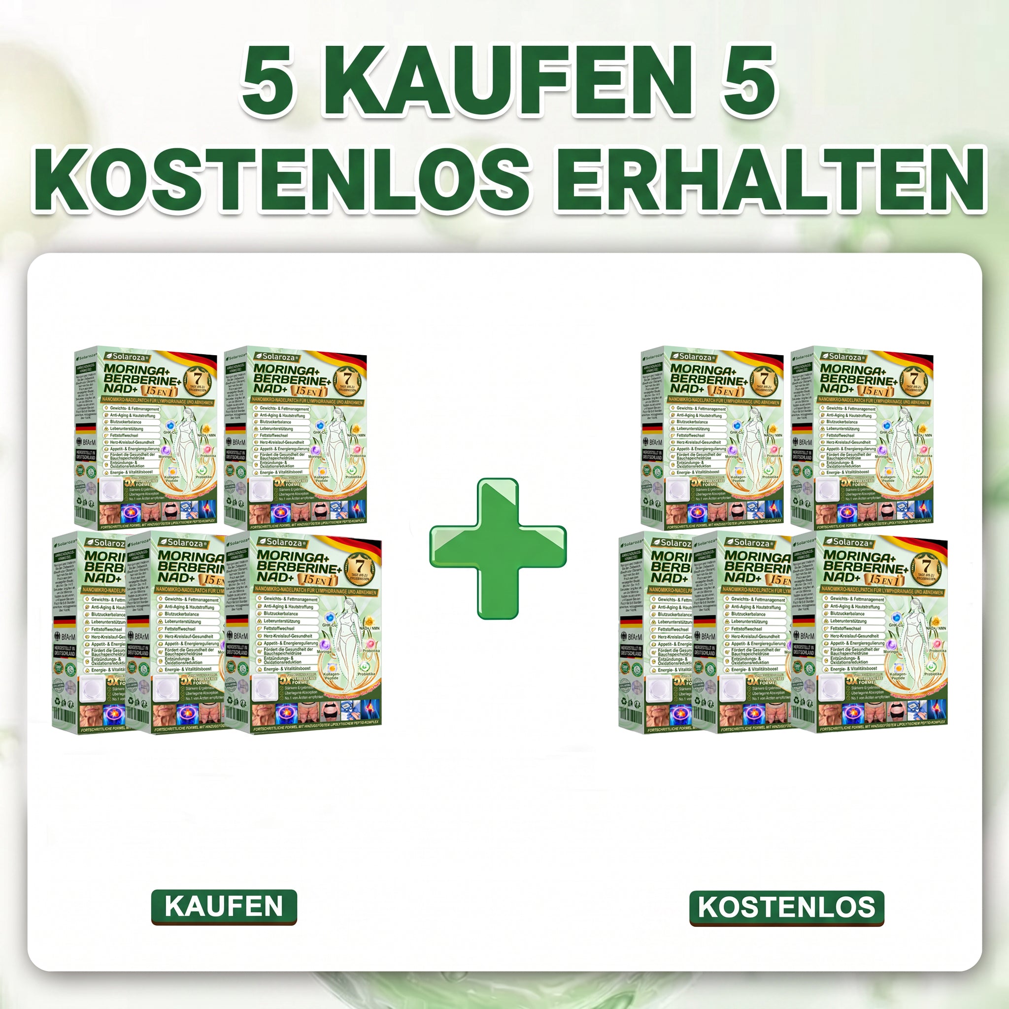 5 kaufen, 5 gratis – Bis zu 90 Pfund in zwei Monaten abnehmen.