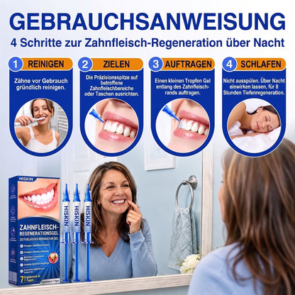 𝐇𝐈𝐒𝐊𝐈𝐍® 👩‍⚕️🇩🇪🏅🦷🛡️ GumRevive Parodontal-Reparaturgel