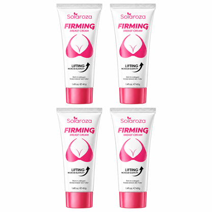 🌸 Solaroza Firming Breast Cream - Natural Bust Lifting & Lifting Massage Cream with Collagen, Nourishing & Smoothing for Improved Elasticity, Hormone-Free & 100% Natural