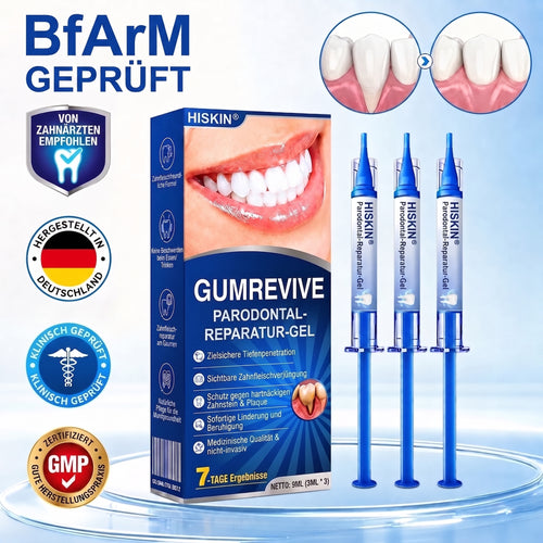 𝐇𝐈𝐒𝐊𝐈𝐍® 👩‍⚕️🇩🇪🏅🦷🛡️ GumRevive Parodontal-Reparaturgel